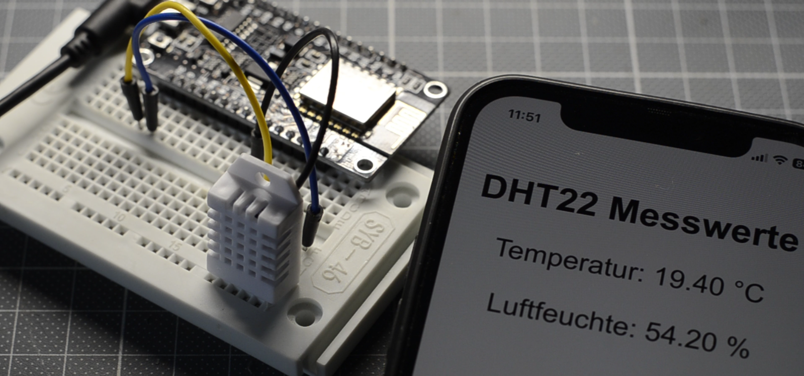 ESP8266 DHT22 Server